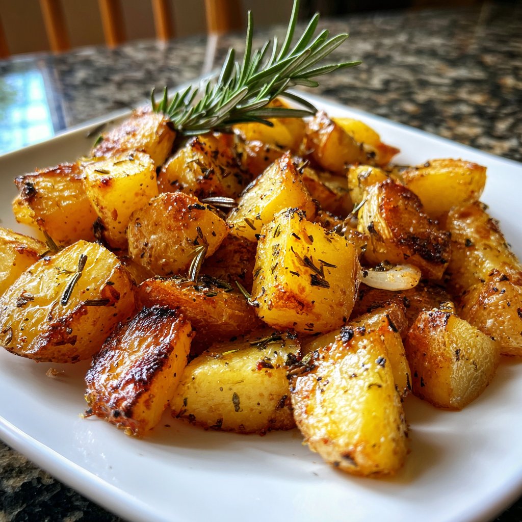 Airfryer Italian Roasted Potatoes