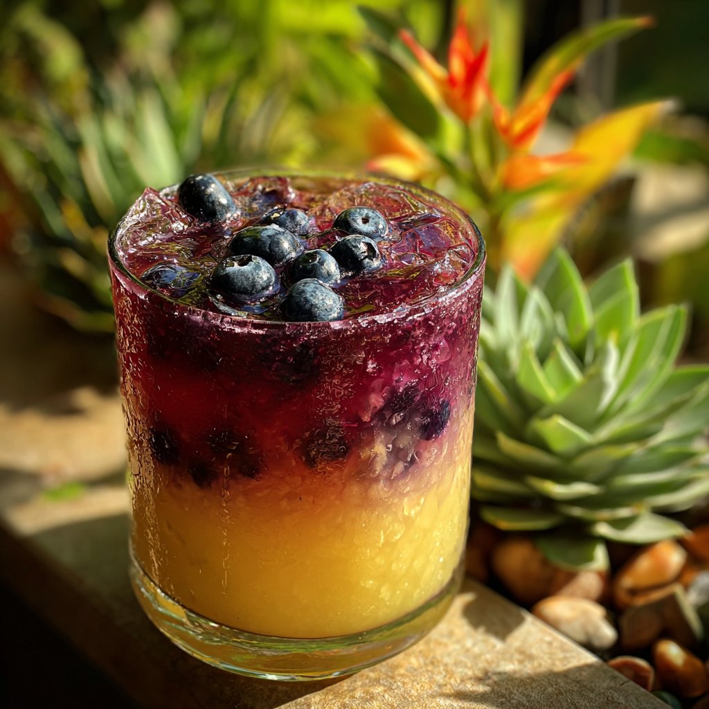 Pineapple Blueberry Refresher