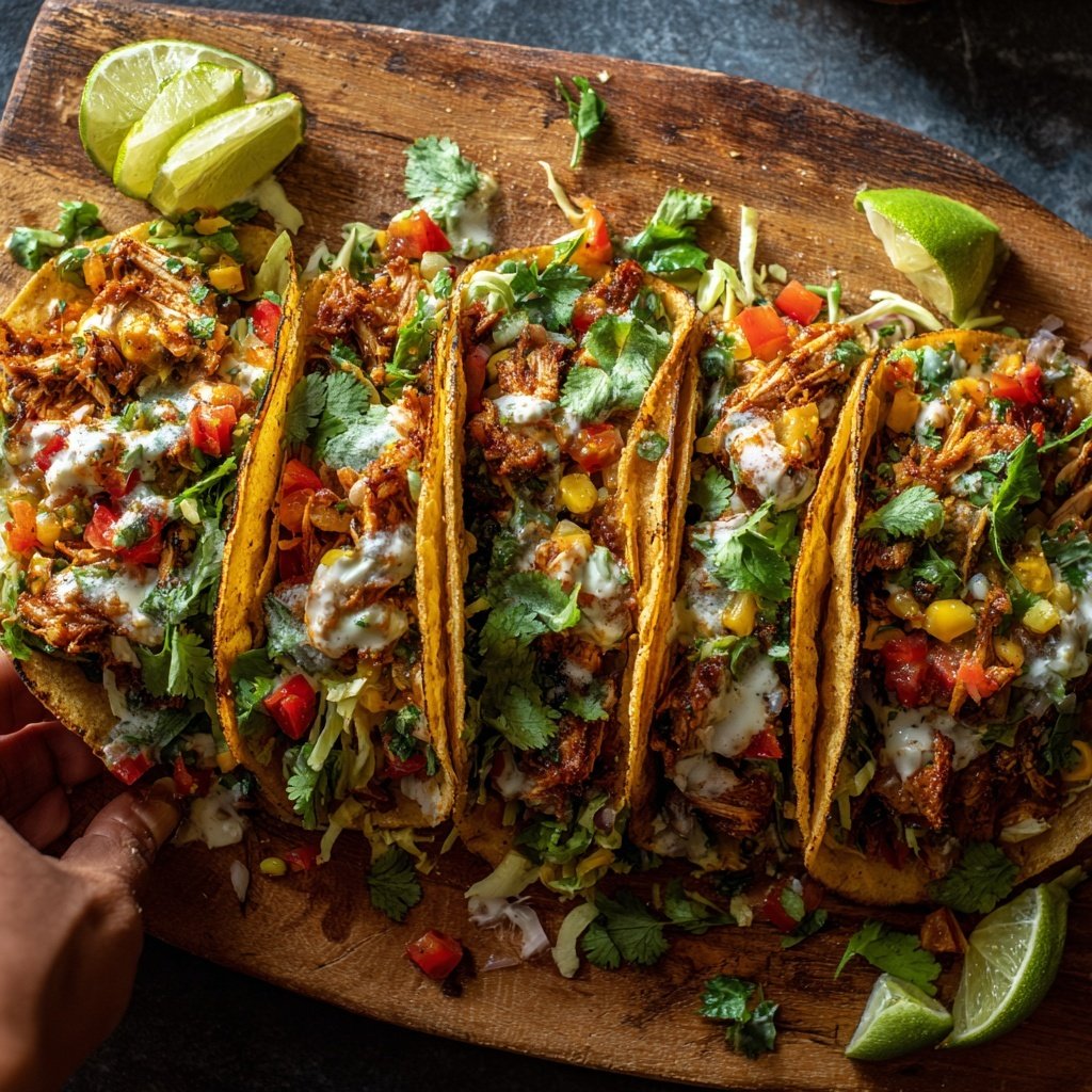 Global Mexican Chicken Tacos