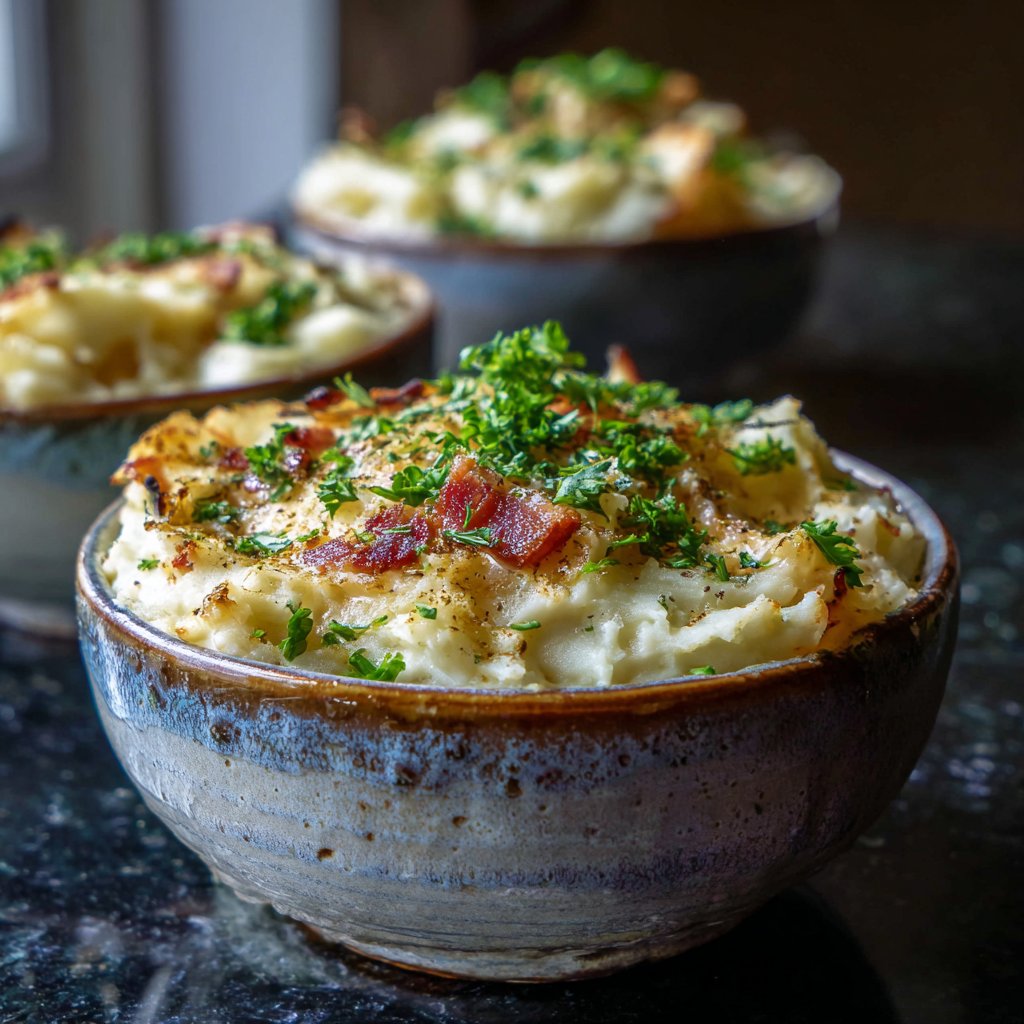 Irish Colcannon Potato Bowls