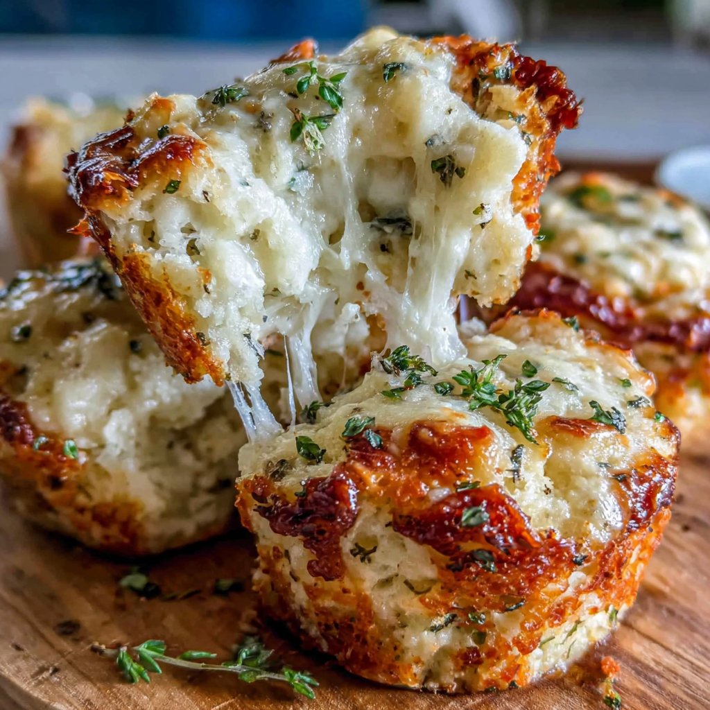 Cheesy Cauliflower Lunch Muffins
