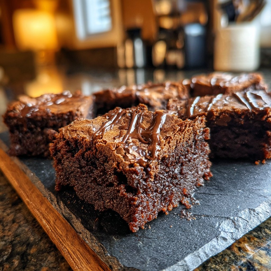 Dessert Chocolate Fudge Brownies